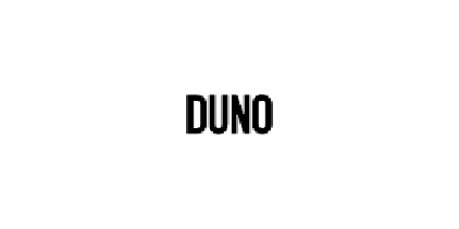 duno high-end fashion outerwear logo